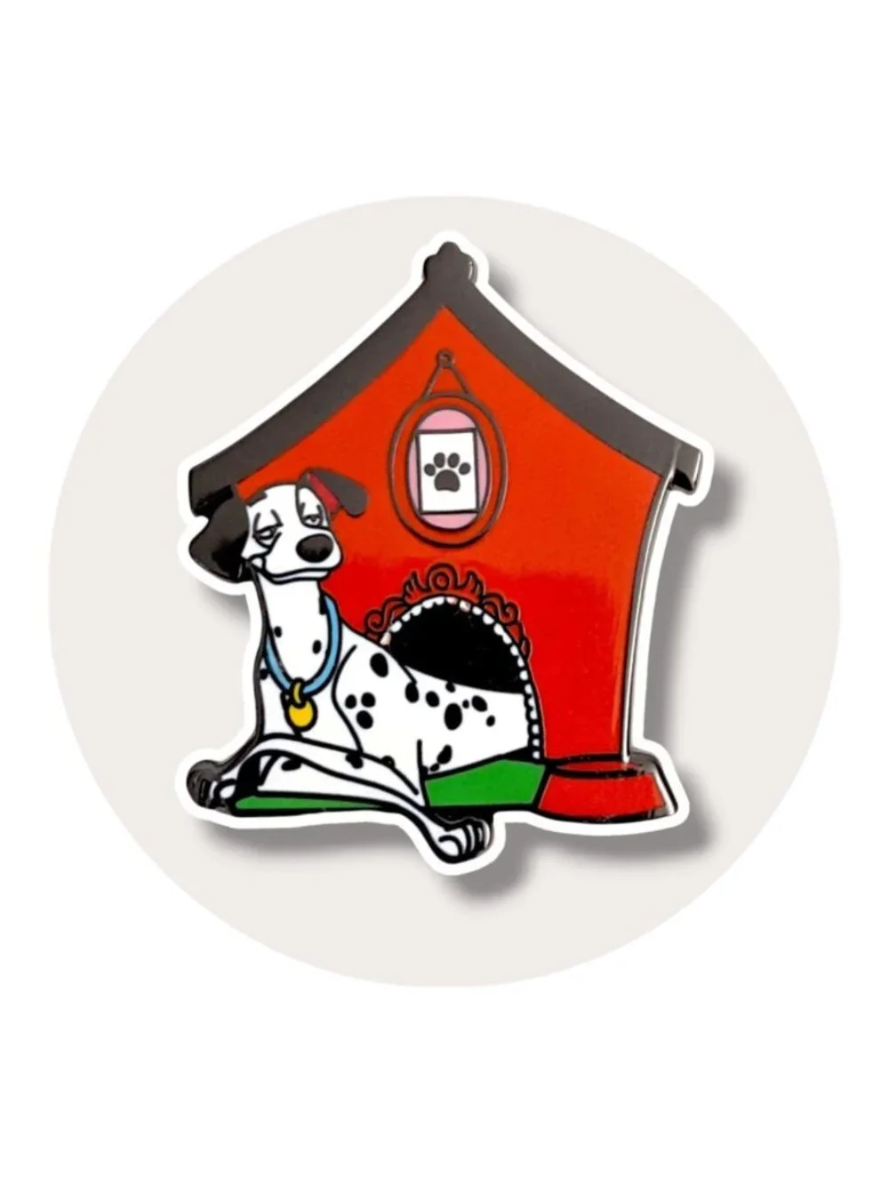 101 Dalmatians Disney Loungefly Pin: Pongo Dog House